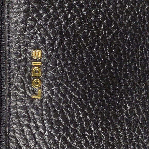 Lodis Pebbled Leather "Emily" Convertible Crossbody/Clutch Bag - Picture 2 of 10